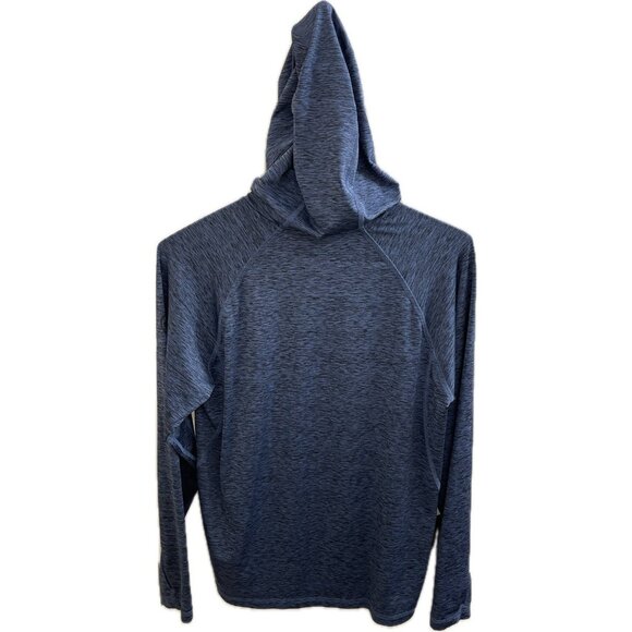 Vineyard Vines Men’s S Performance Long Sleeve Hooded Crew Neck Shirt Blue - Picture 2 of 10